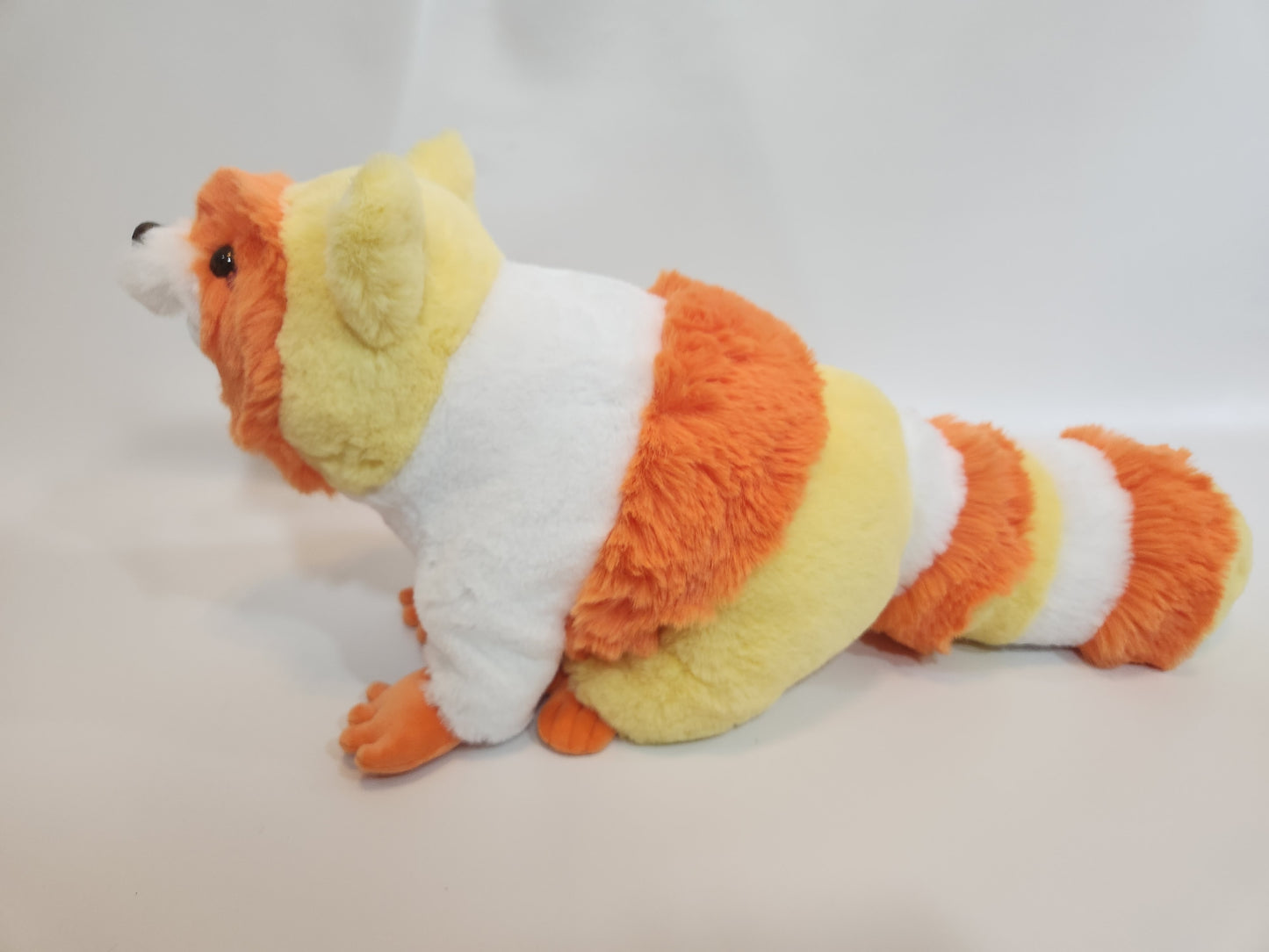 Raccoon plush (candy corn, luxe cuddle)