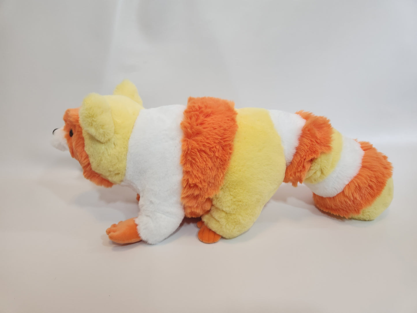 Raccoon plush (candy corn, luxe cuddle)