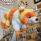 Raccoon plush (candy corn, luxe cuddle)