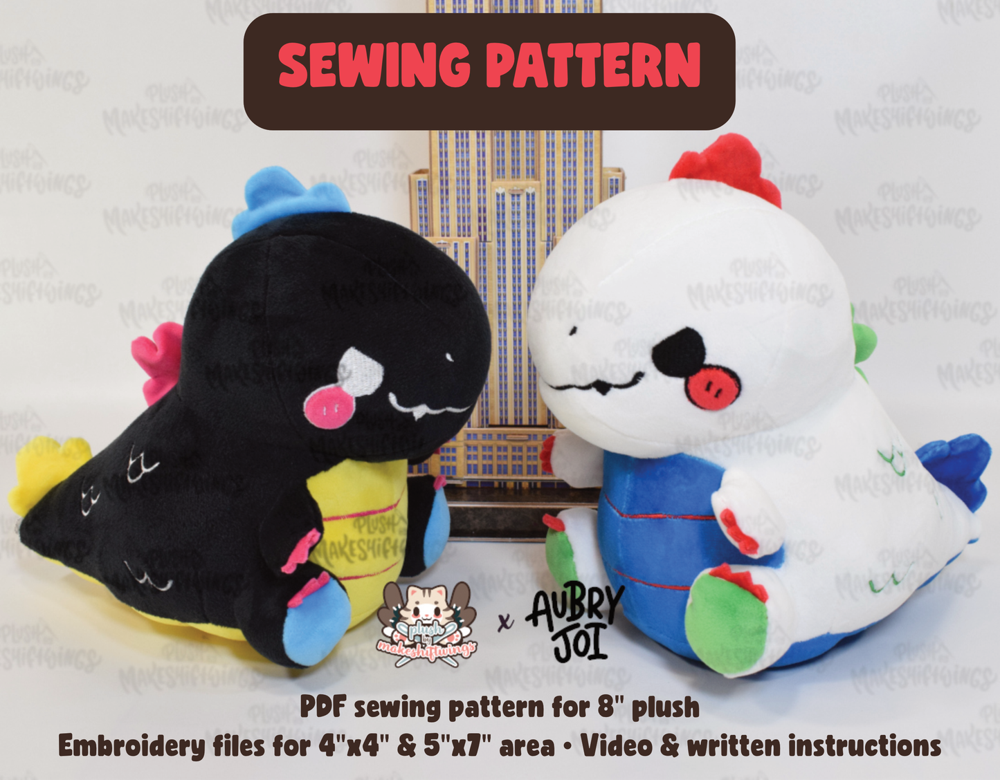 SEWING PATTERN - Kaiju Plush