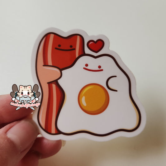 Bacon & Egg Vinyl Sticker