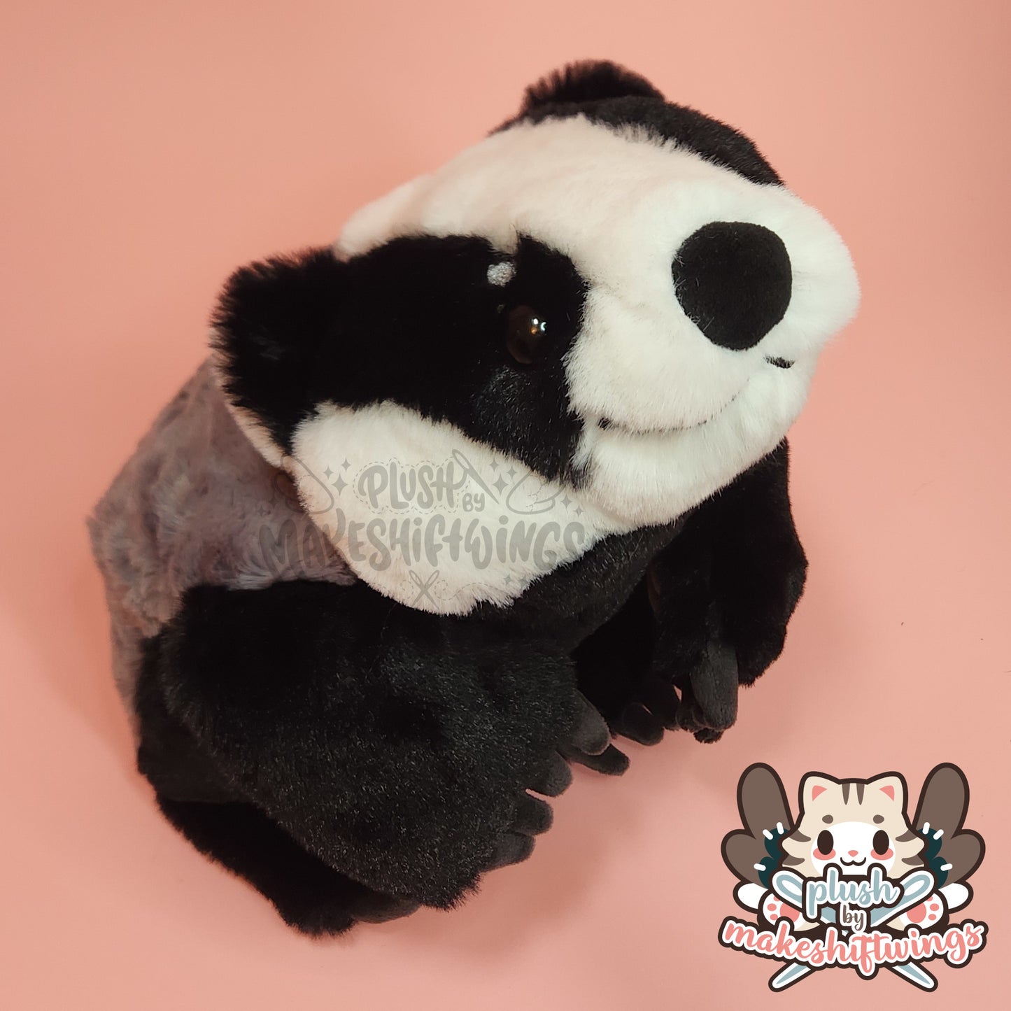 SEWING PATTERN - Flat Friend Badger