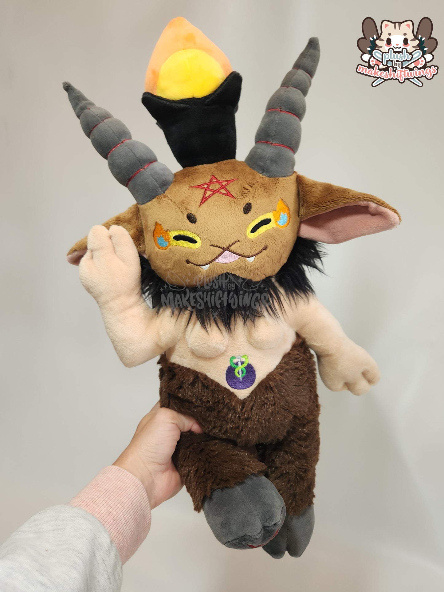 SEWING PATTERN - Baphomet Plush