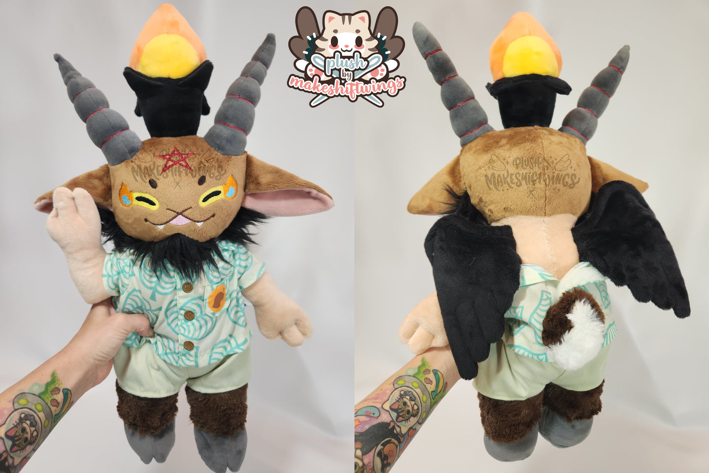 SEWING PATTERN - Baphomet Plush