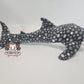 Whale Shark Plush (Fleece, black spots)