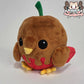 Caramel apple owl plush