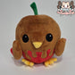 Caramel apple owl plush