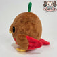 Caramel apple owl plush