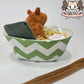 Capybara ramen bowl (minky, closed eyes)