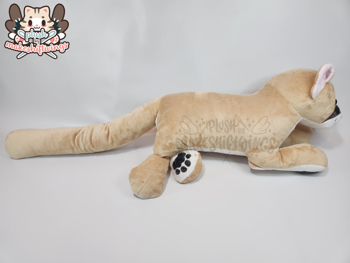 SEWING PATTERN - 2 ft.+ Floppy Big Cat Plush