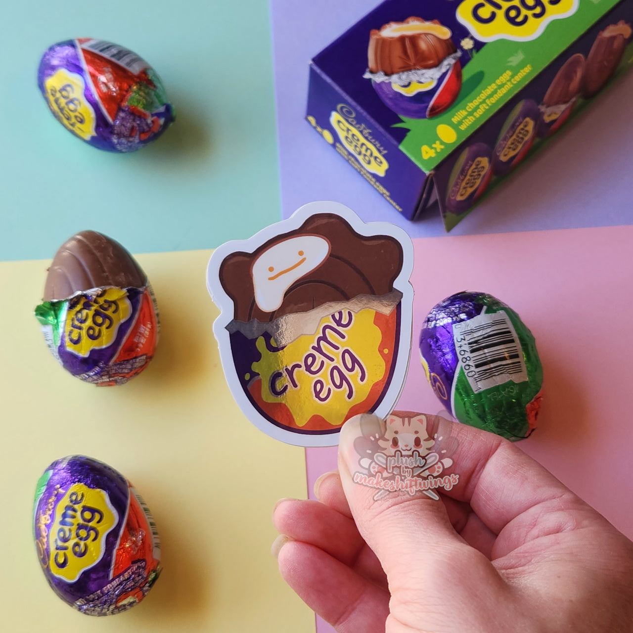 Creme Egg Sticker