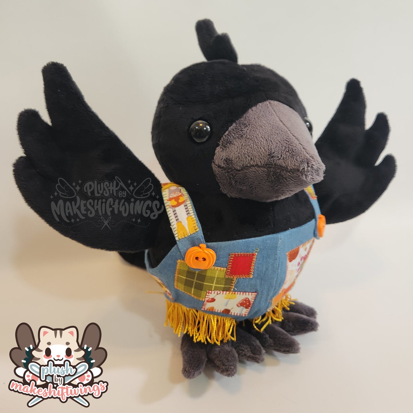 SEWING PATTERN - Scarecrow Crow Plush