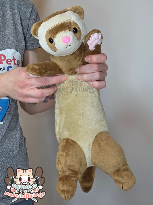 Sable ferret plush