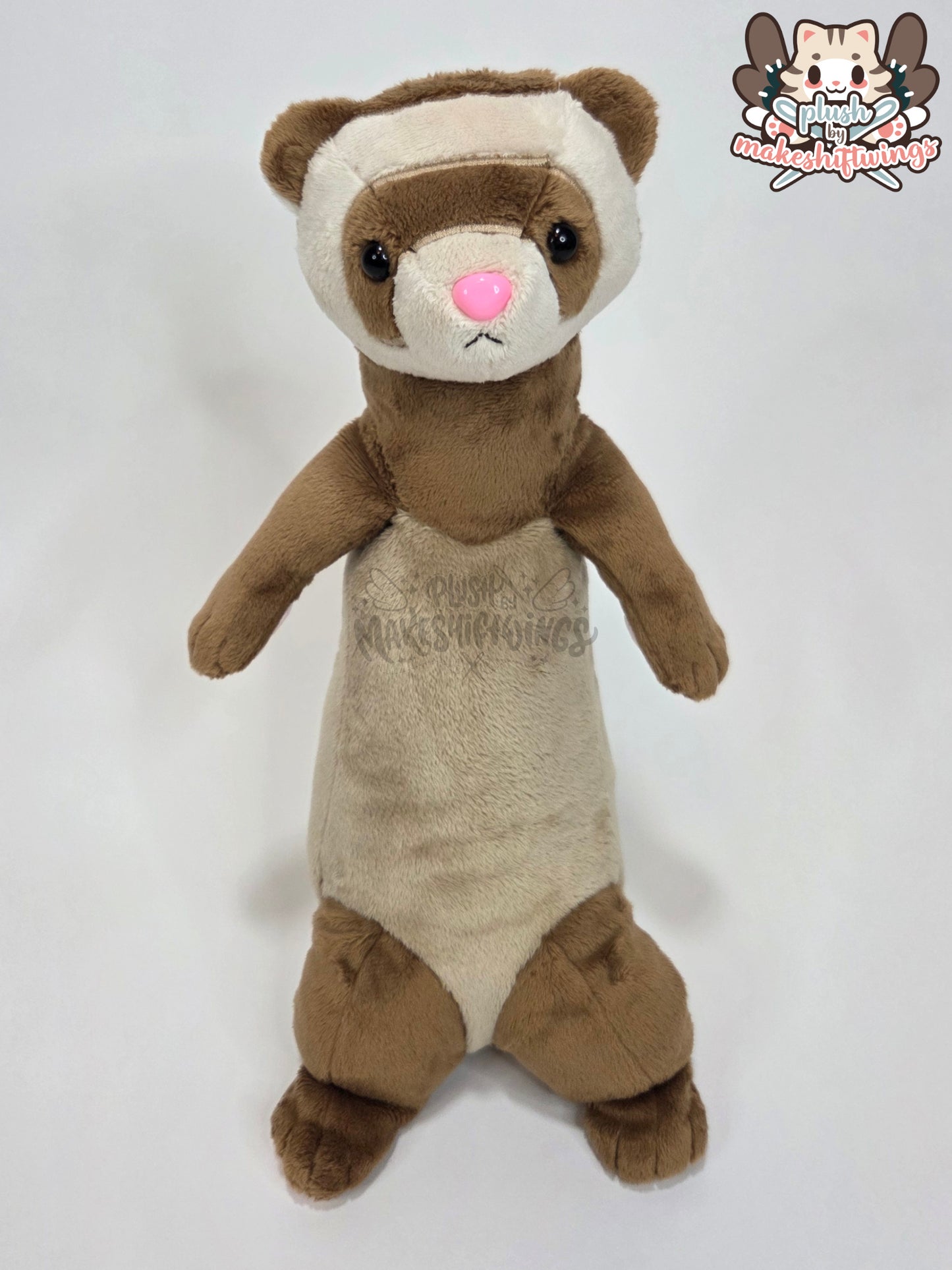 Sable ferret plush