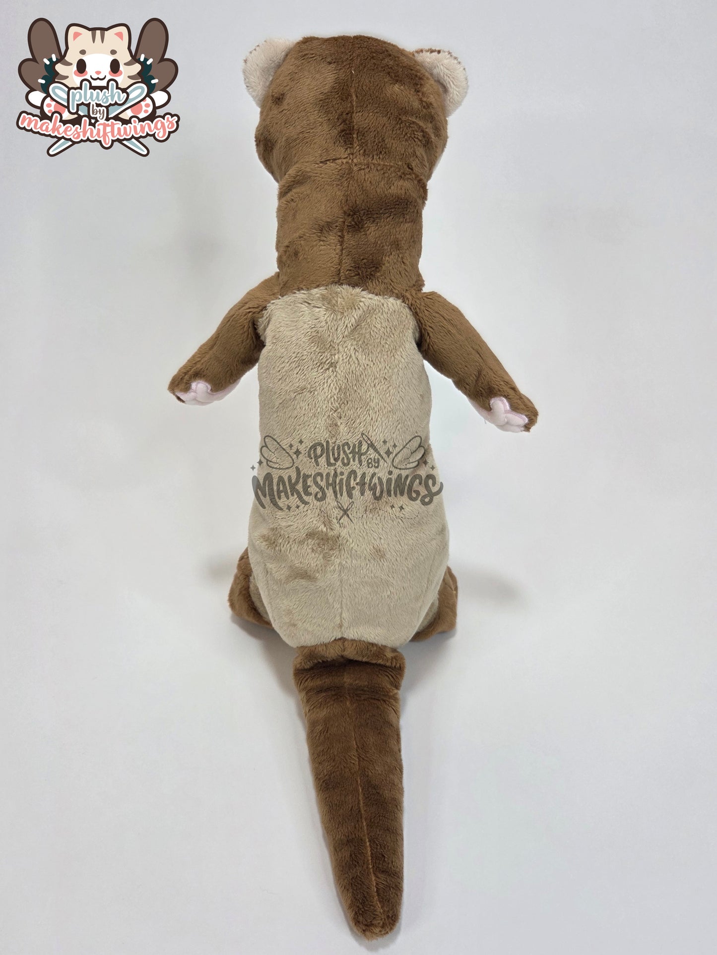 Sable ferret plush