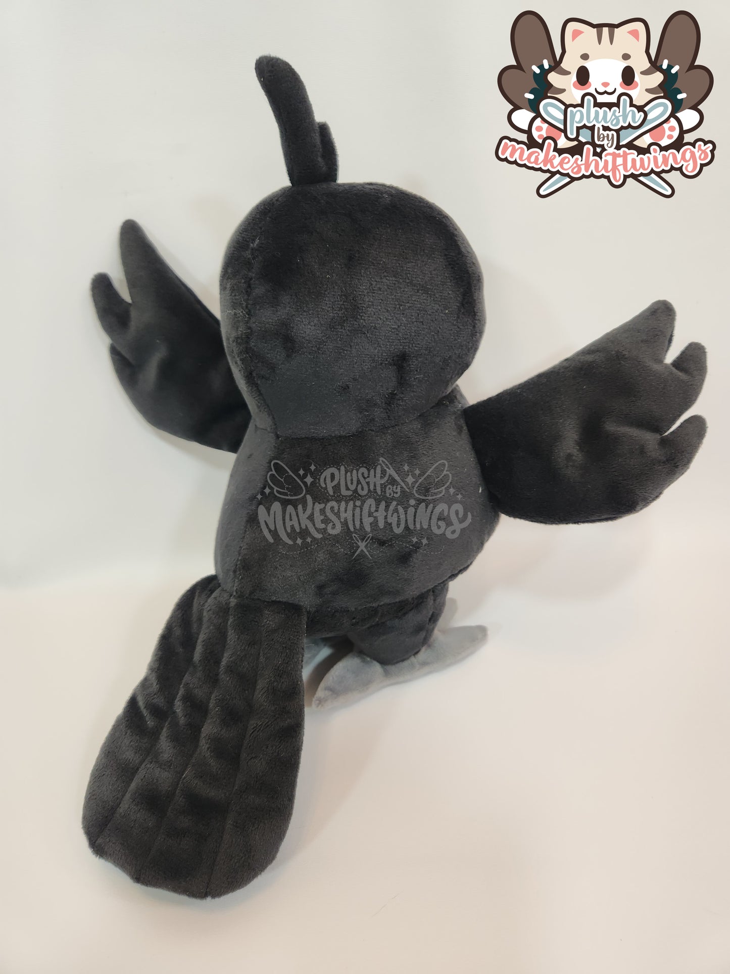 Scarecrow Crow Plush (1mm minky)