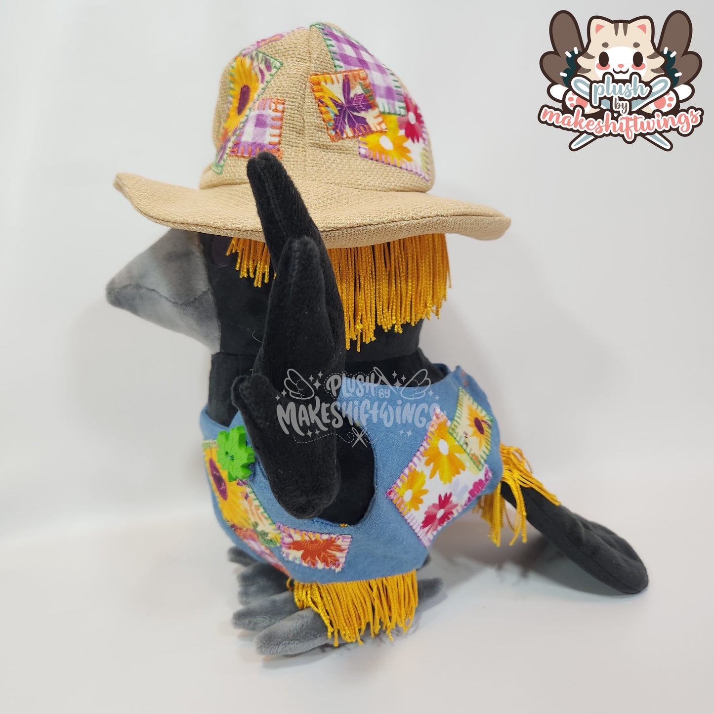 Scarecrow Crow Plush (1mm minky)