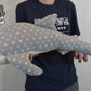 Whale Shark Plush (Fleece, grey spots)