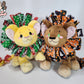 SEWING PATTERN - Lion Cub Plush with Fabric Wreath Mane
