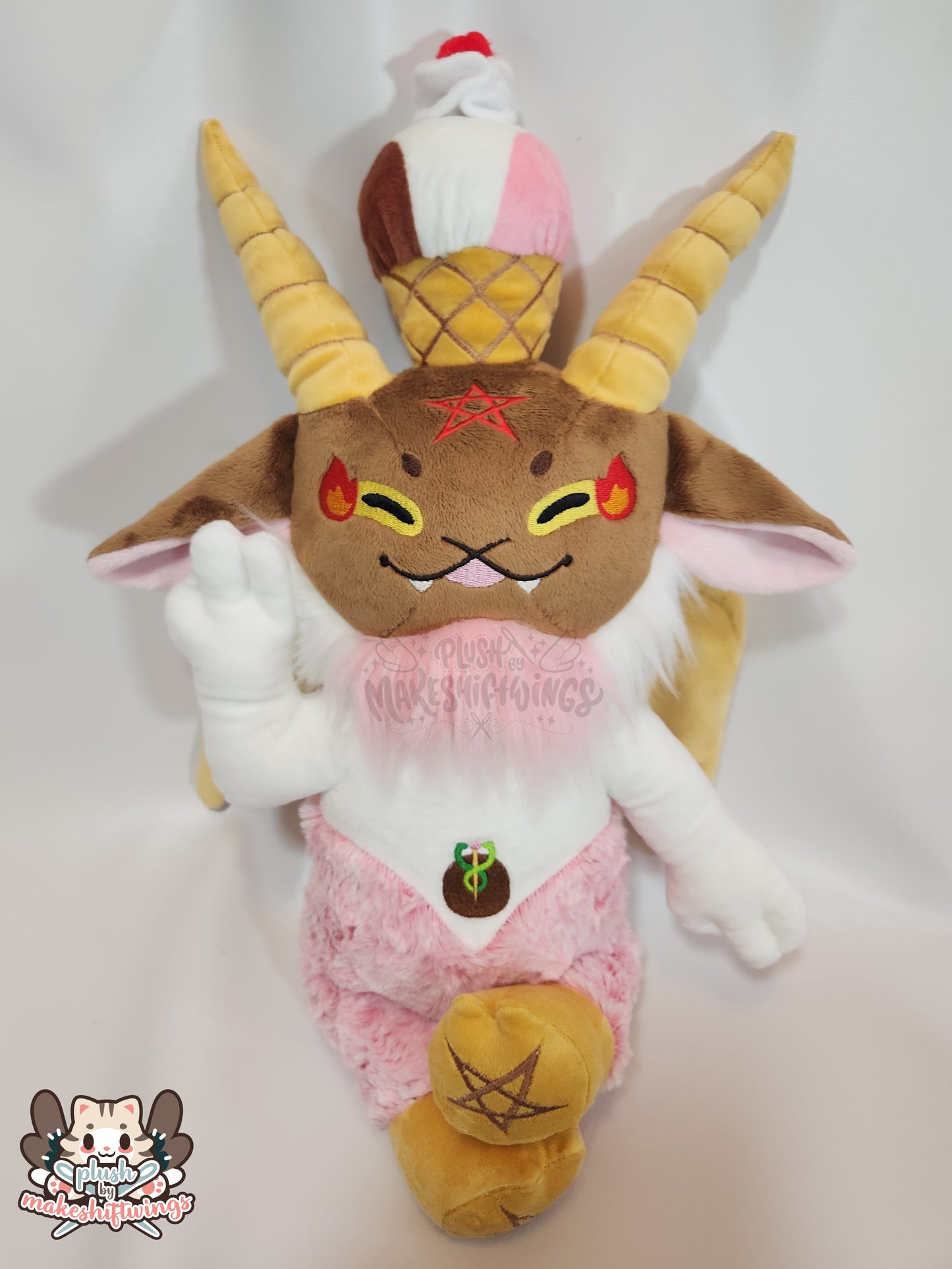 SEWING PATTERN - Baphomet Plush