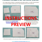 SEWING PATTERN - Dessert Seals