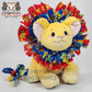 SEWING PATTERN - Lion Cub Plush with Fabric Wreath Mane