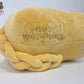 Cat bread loaf - 3mm minky (Plaited tail)