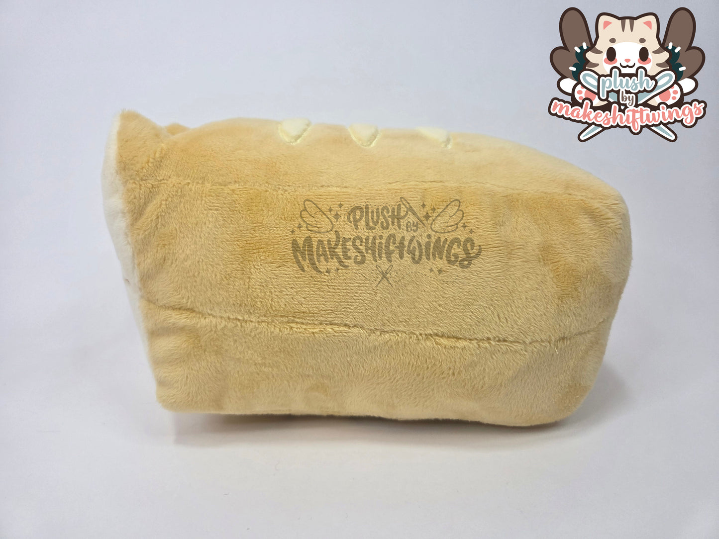 Cat bread loaf - 3mm minky (Plaited tail)