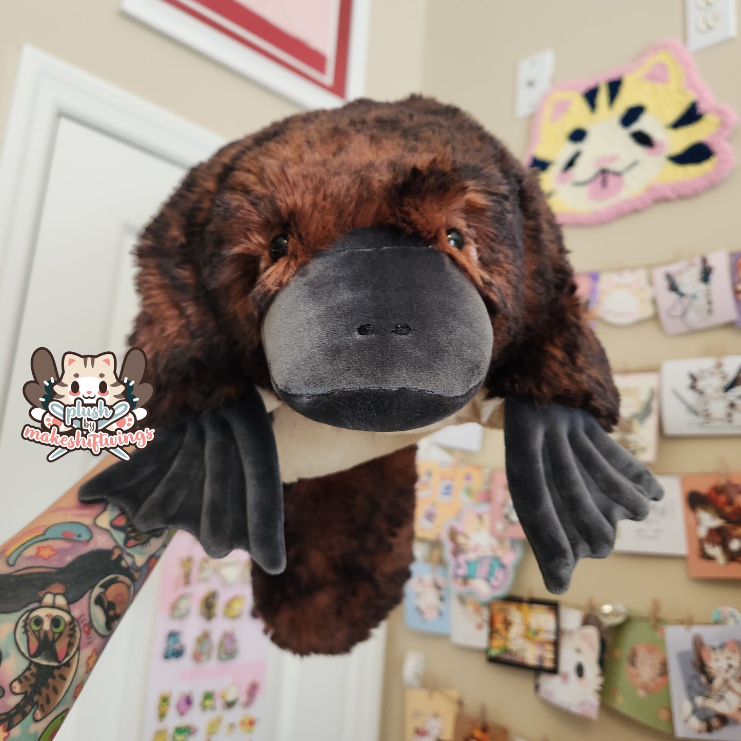 Platypus Plush (Luxe cuddle minky)