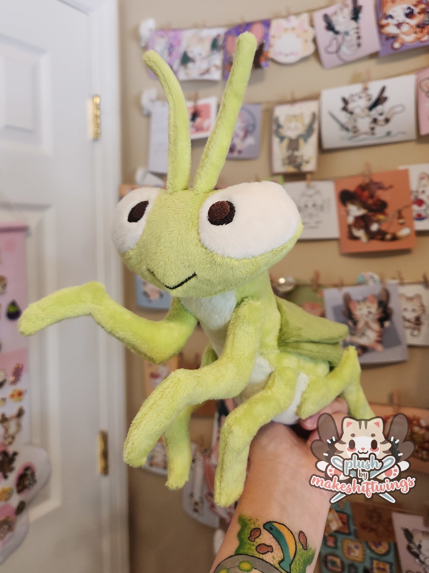 SEWING PATTERN - Praying Mantis Plush