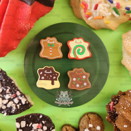FULL SET - Mini Holiday Cookie Pins