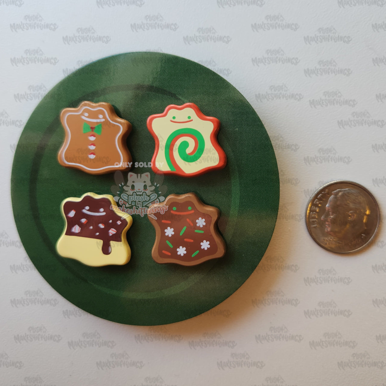 FULL SET - Mini Holiday Cookie Pins