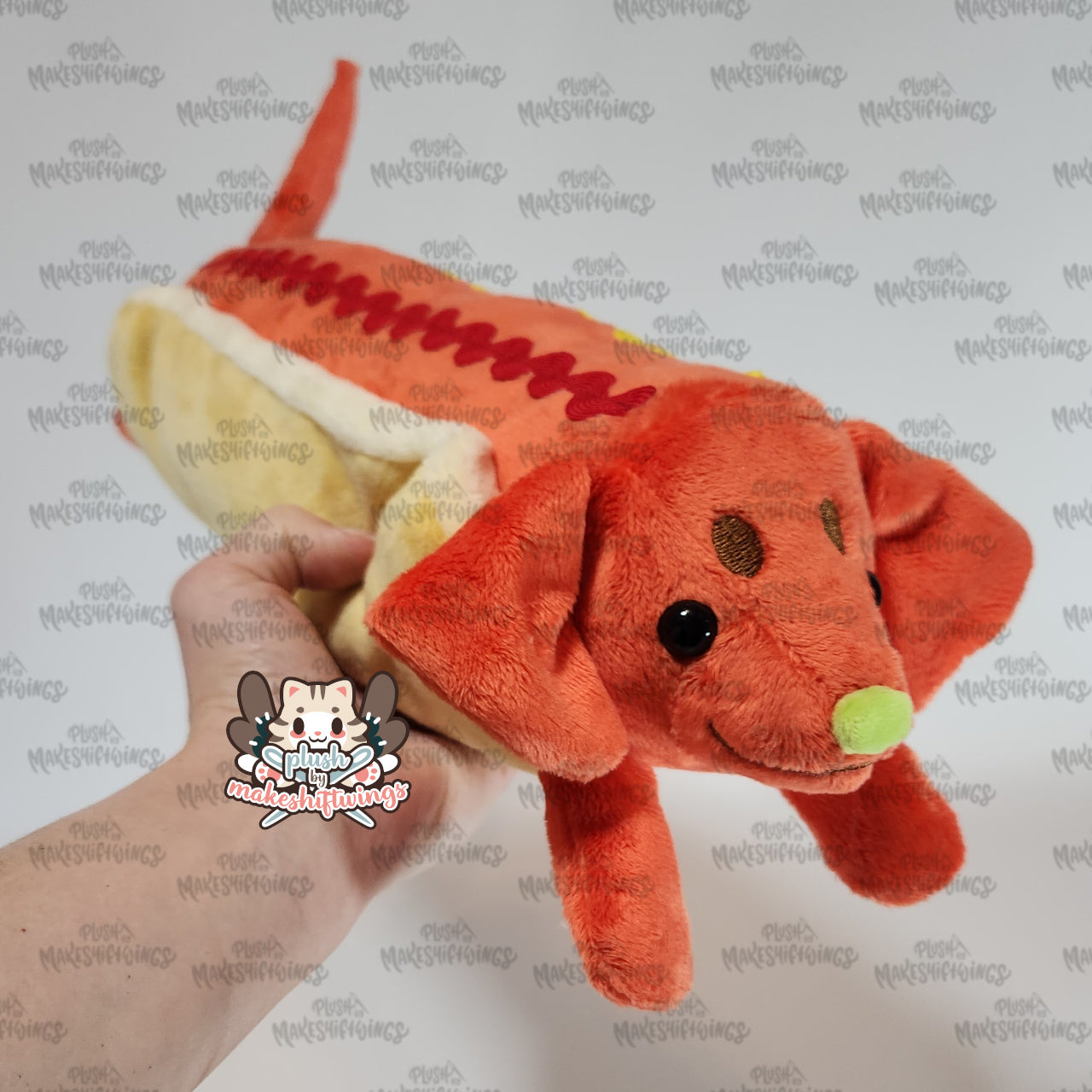 SEWING PATTERN - Hot Dog Dog Plush