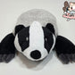 Flat Badger Plush (Minky)