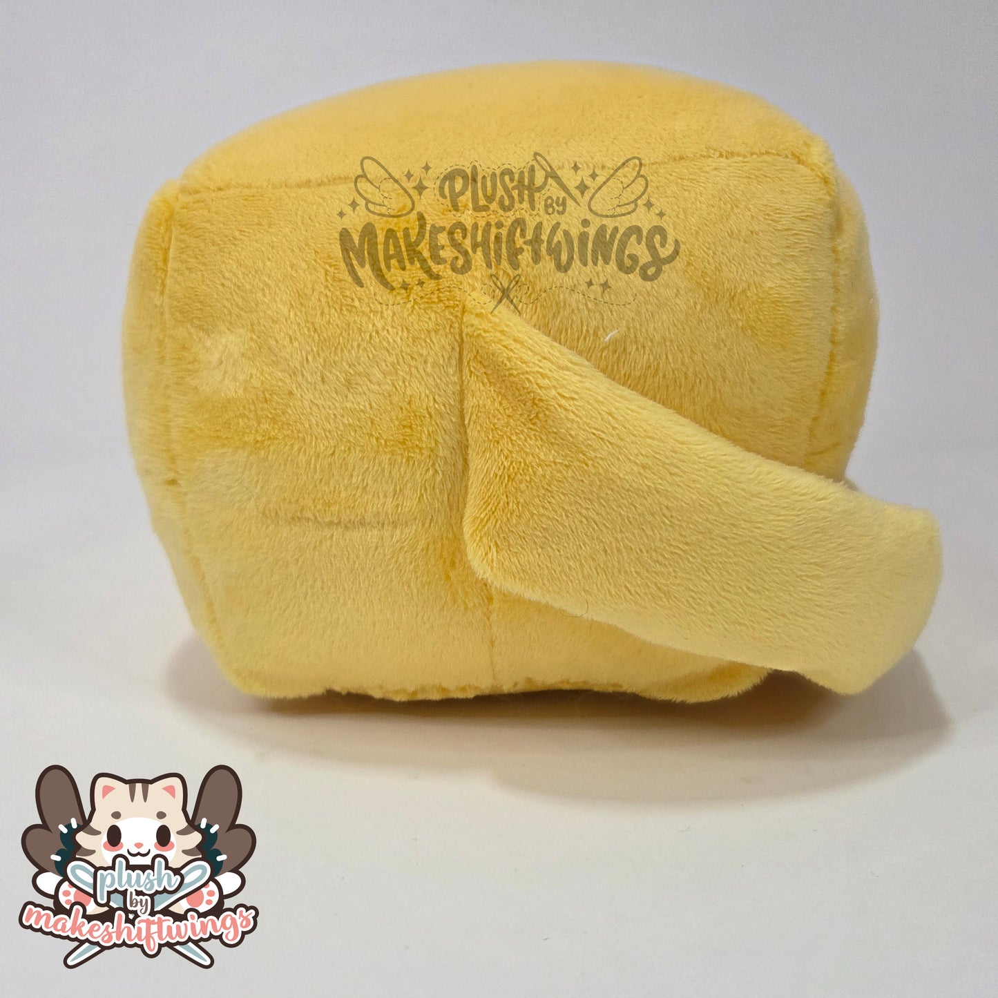 Cat bread loaf - 3mm minky (Plain tail)