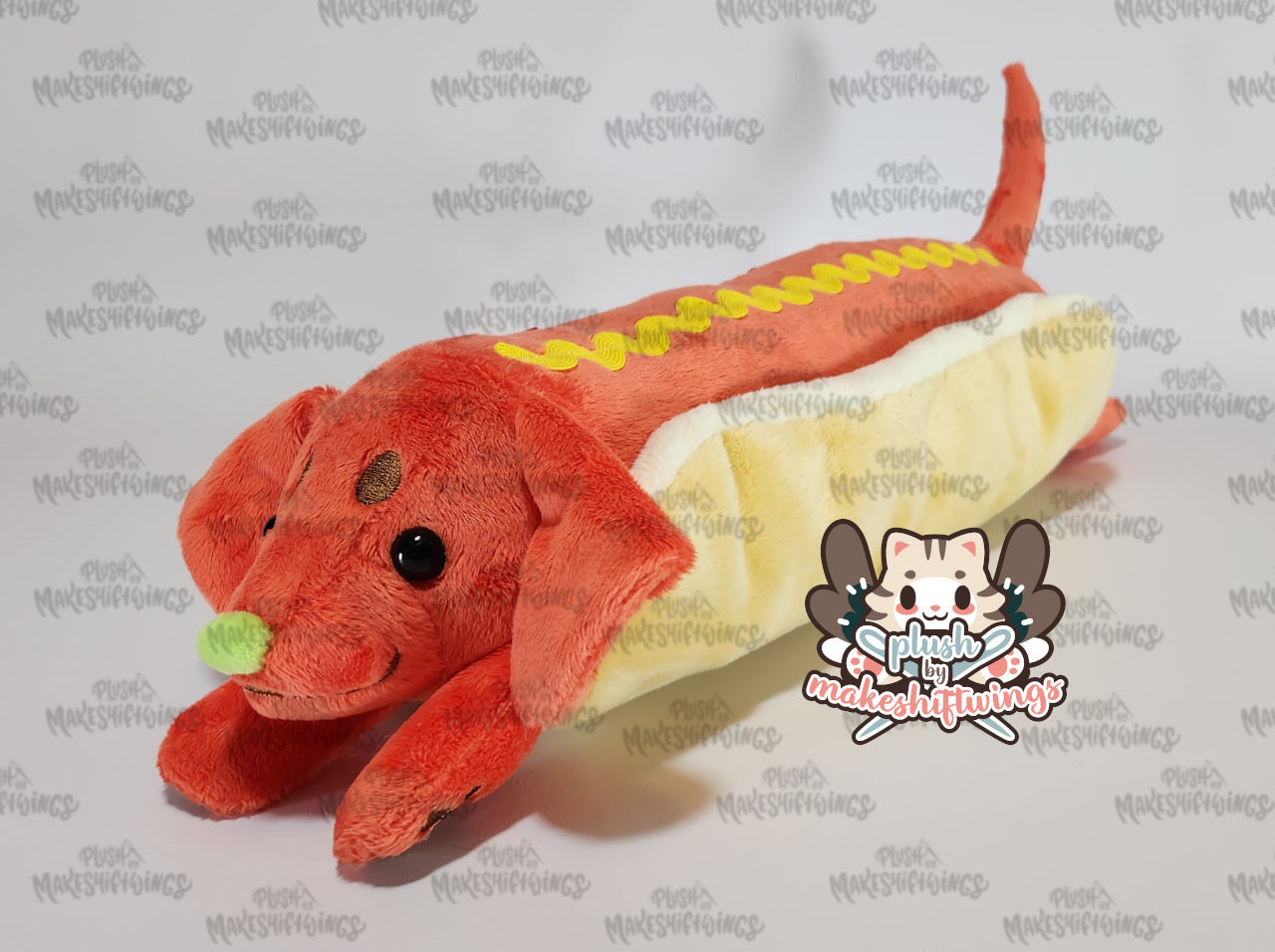 SEWING PATTERN - Hot Dog Dog Plush