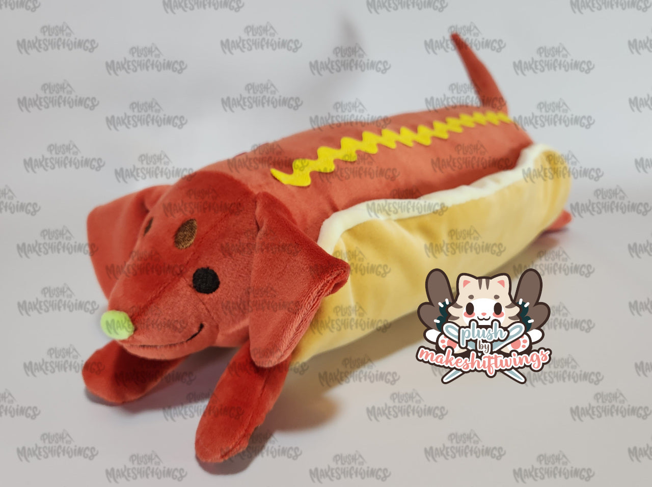 SEWING PATTERN - Hot Dog Dog Plush