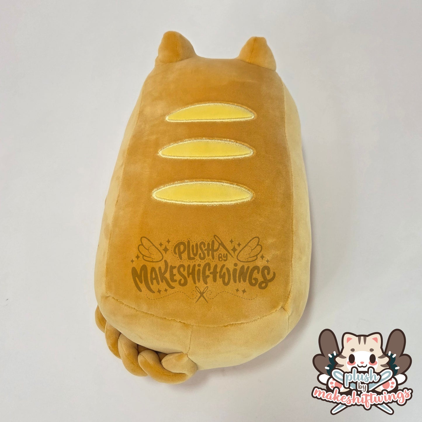 Cat bread loaf - mochi minky
