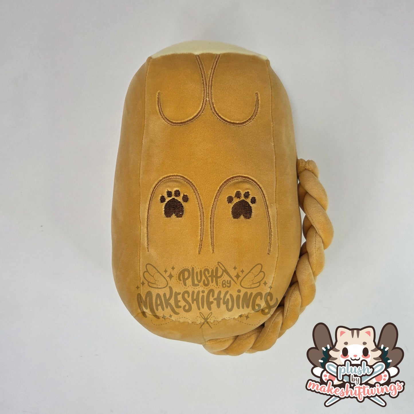 Cat bread loaf - mochi minky