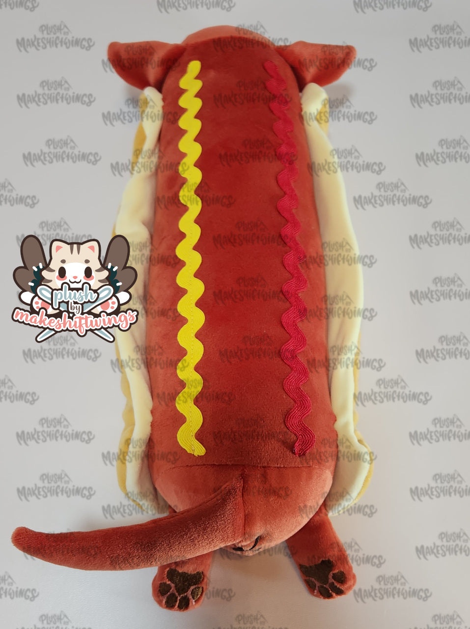 SEWING PATTERN - Hot Dog Dog Plush