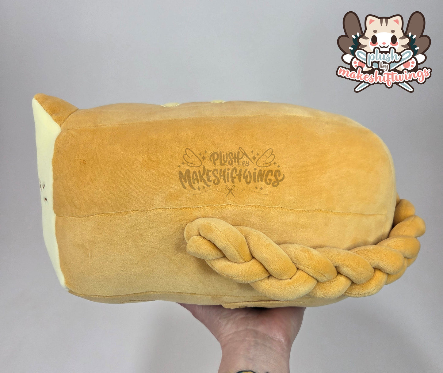 Cat bread loaf - mochi minky