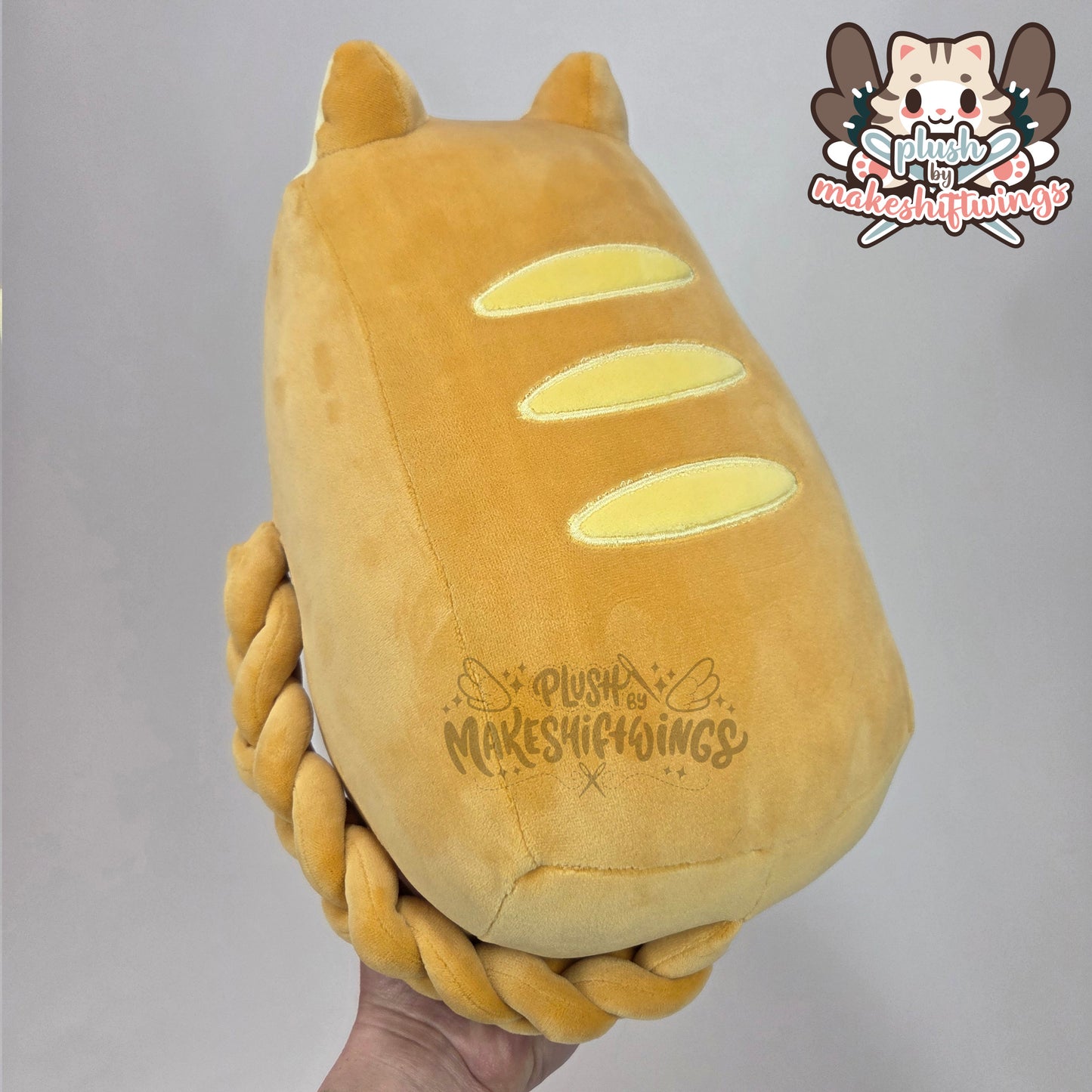 Cat bread loaf - mochi minky