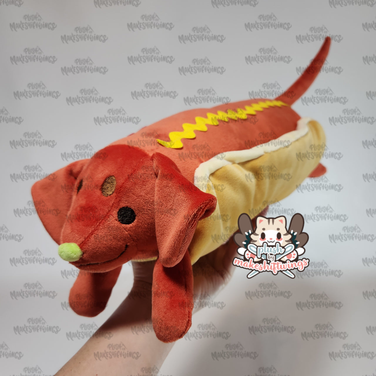 SEWING PATTERN - Hot Dog Dog Plush