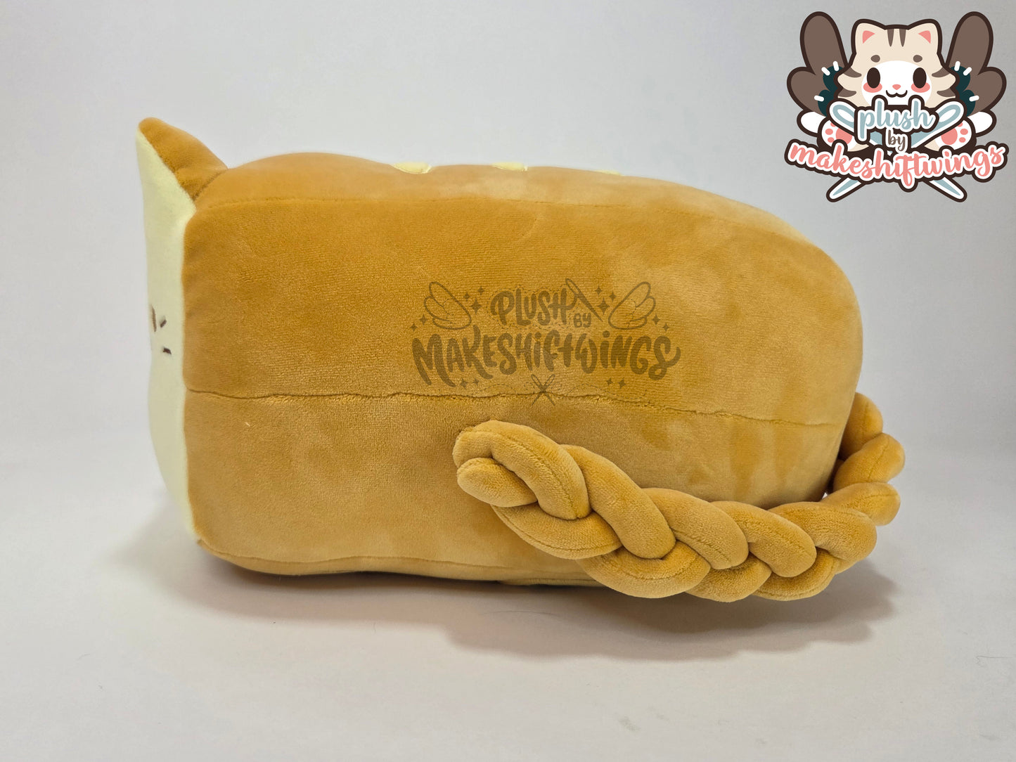 Cat bread loaf - mochi minky