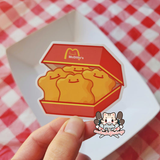 Nuggie Vinyl Sticker