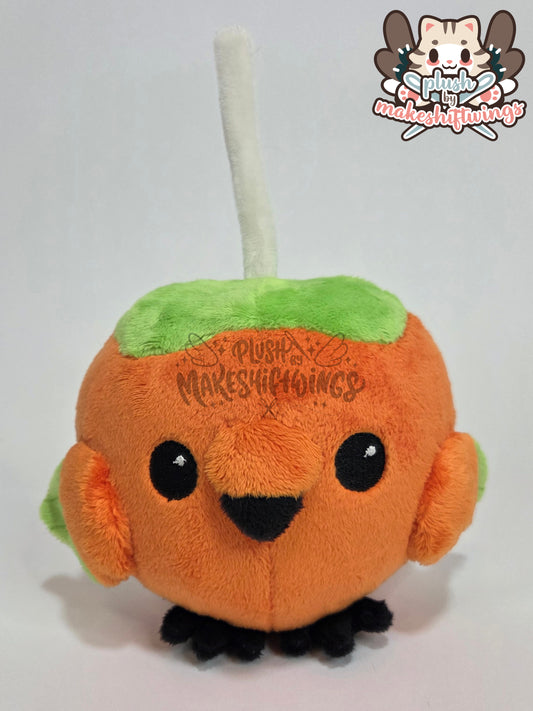 Halloween candy apple owl plush