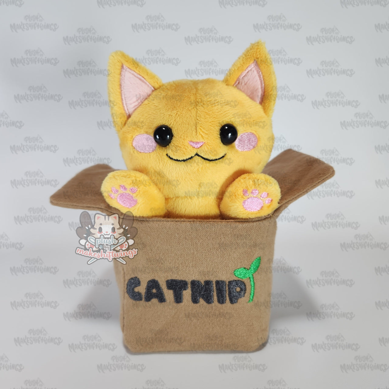 SEWING PATTERN - Cat in a Box Plush