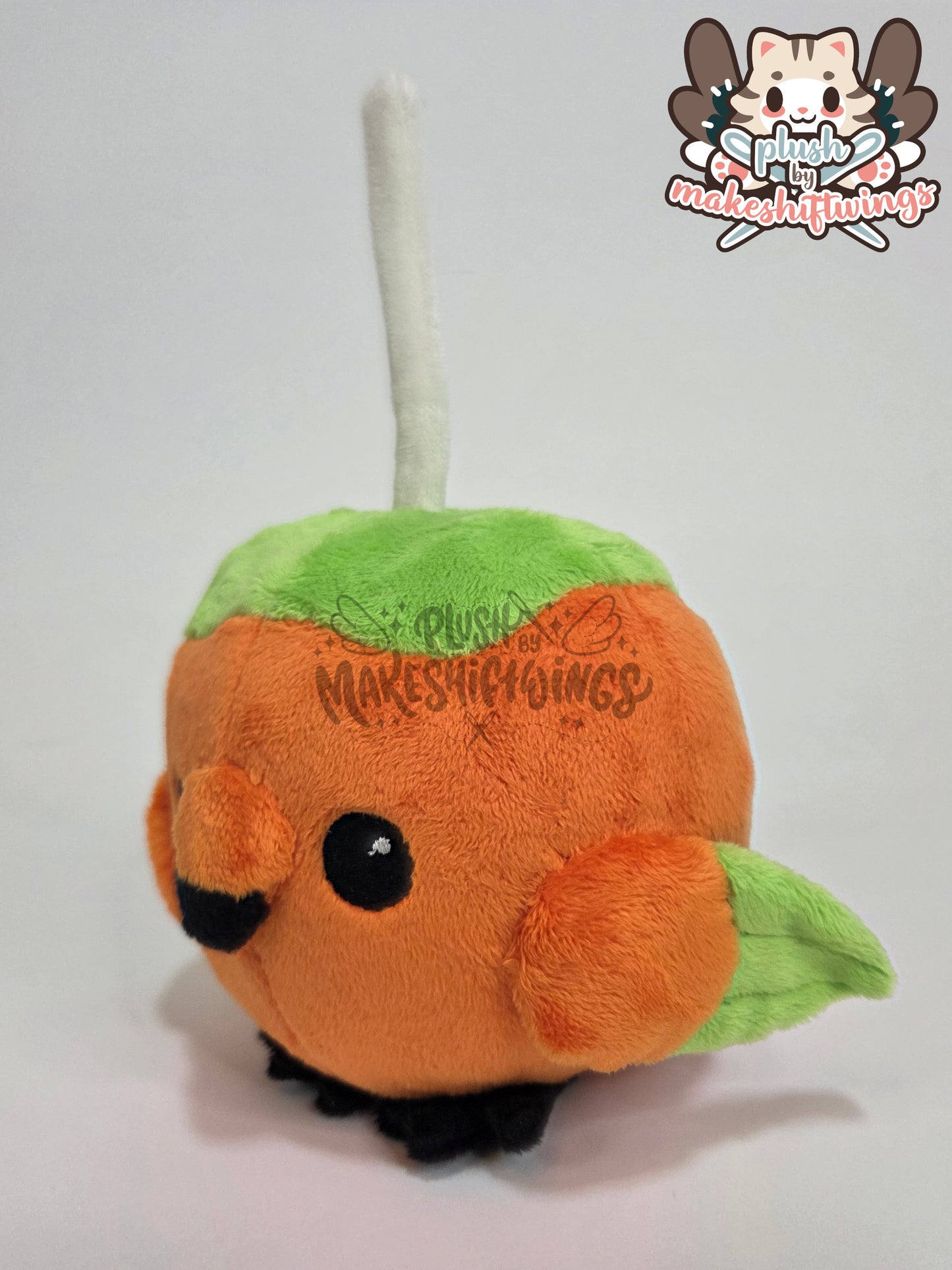 Halloween candy apple owl plush