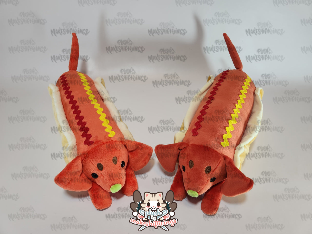 SEWING PATTERN - Hot Dog Dog Plush