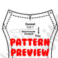 SEWING PATTERN - Lion Cub Plush with Fabric Wreath Mane